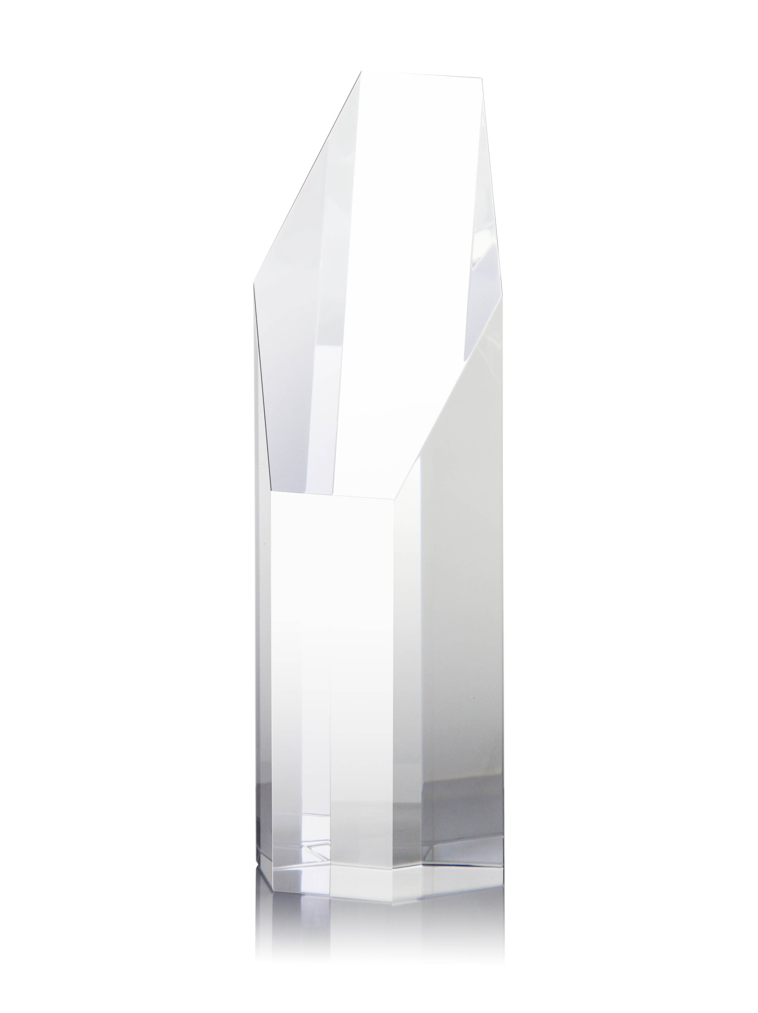 Hexagon Shape Personalized Crystal Nurse Retirement Recognition Plaque