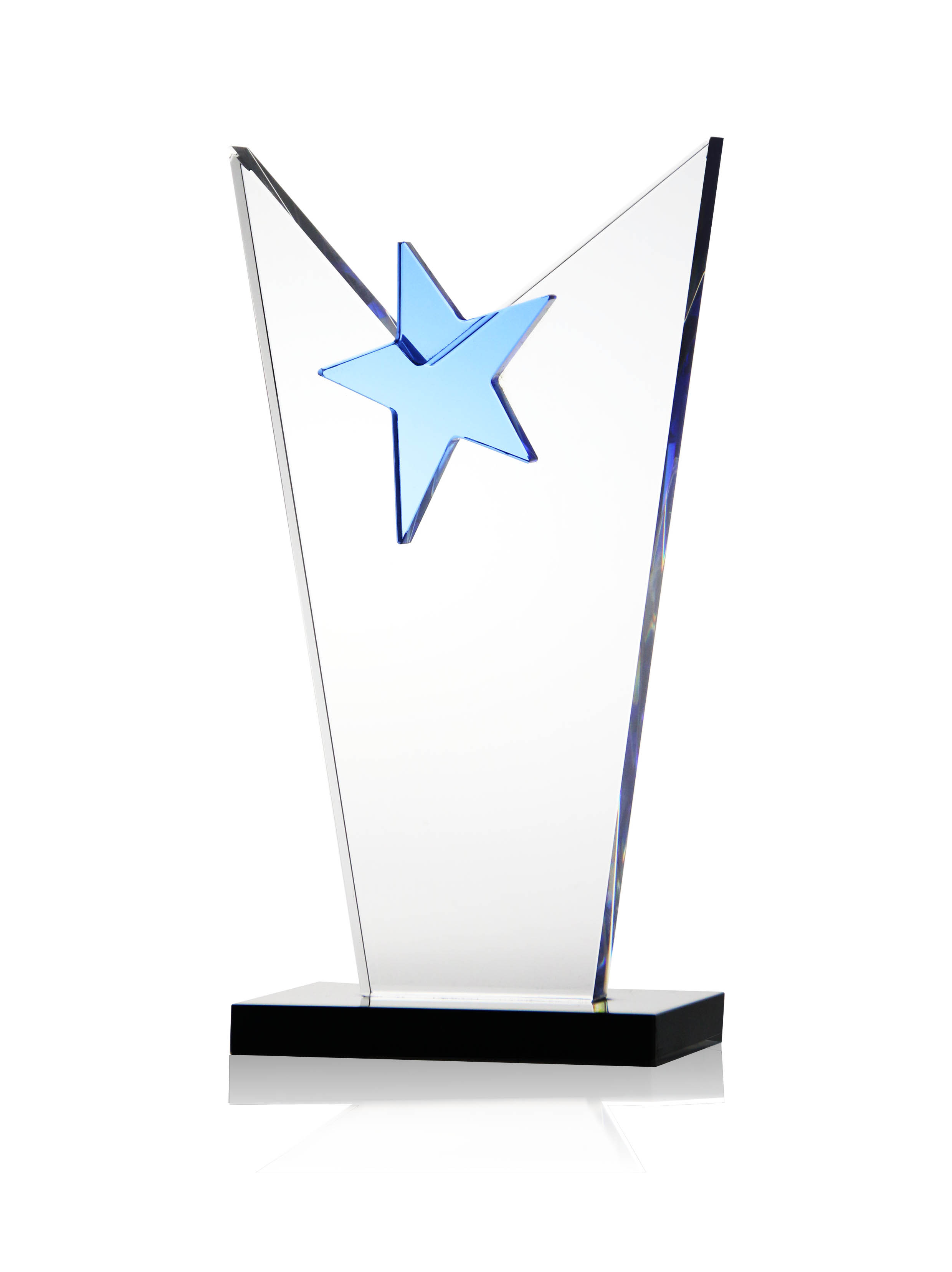 Blue Star Crystal Police Officer Recognition Awards