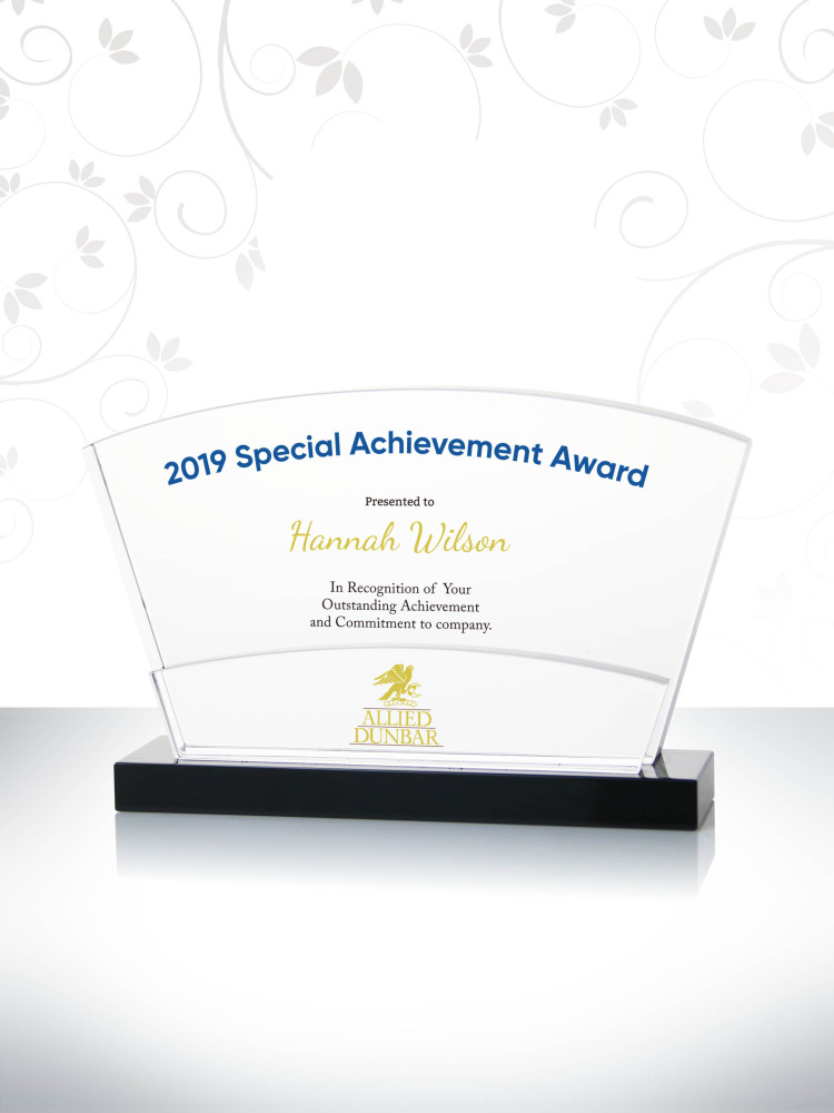 crystal special achievement award