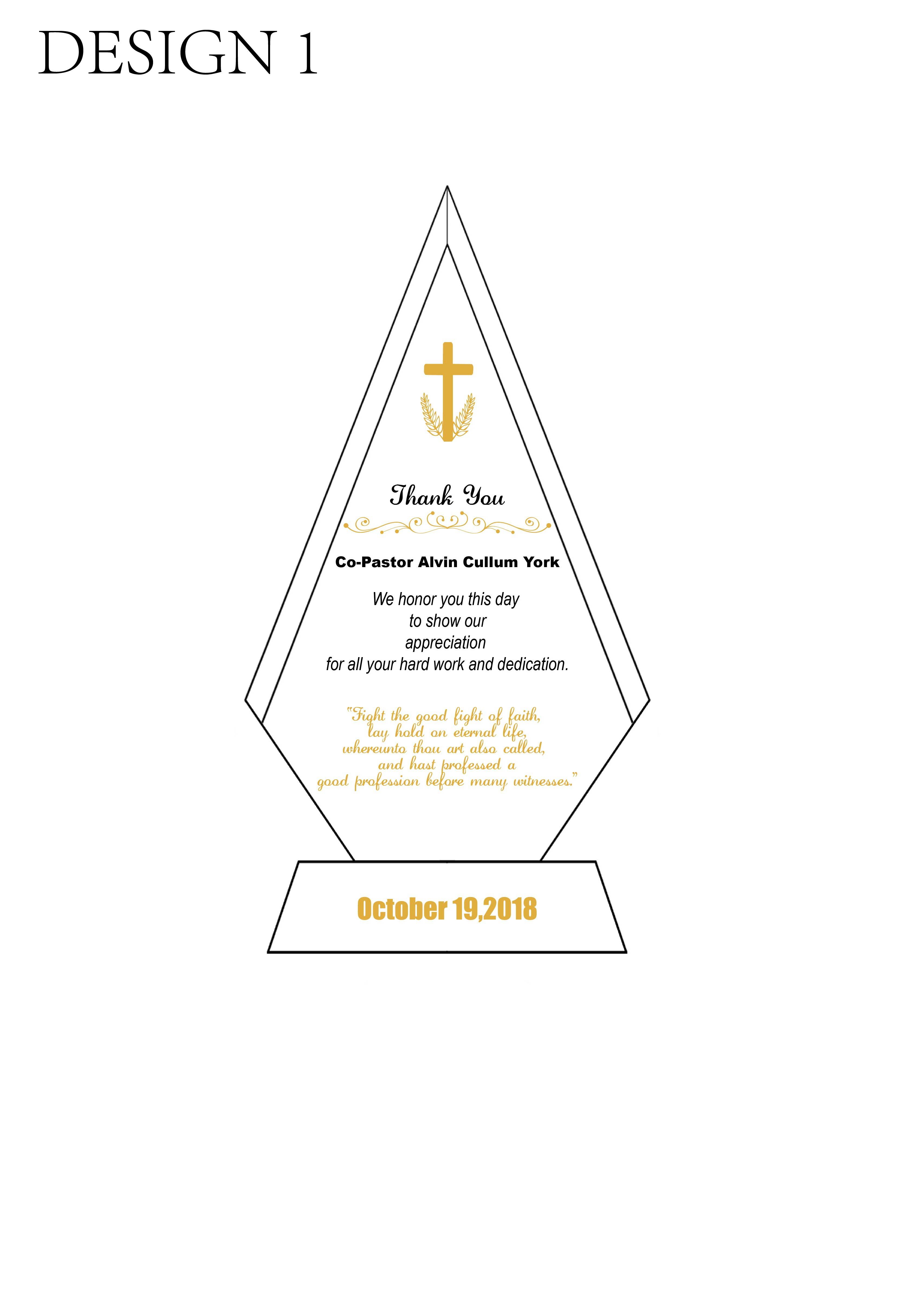 Custom Gift For Pastor And His Wife Pastor Wife Appreciation Day Crystal Gifts Ideas with Appreciation Message