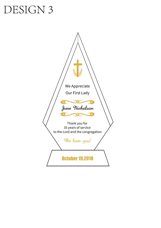 Custom Gift For Pastor And His Wife Pastor Wife Appreciation Day Crystal Gifts Ideas with Appreciation Message