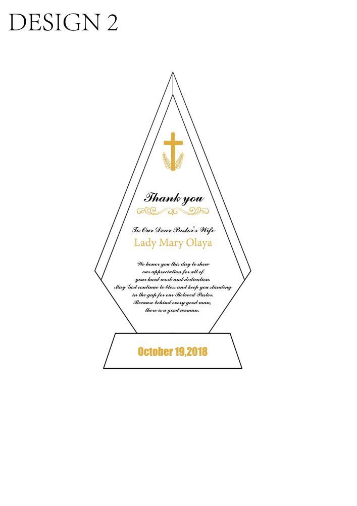 Custom Gift For Pastor And His Wife Pastor Wife Appreciation Day Crystal Gifts Ideas with Appreciation Message