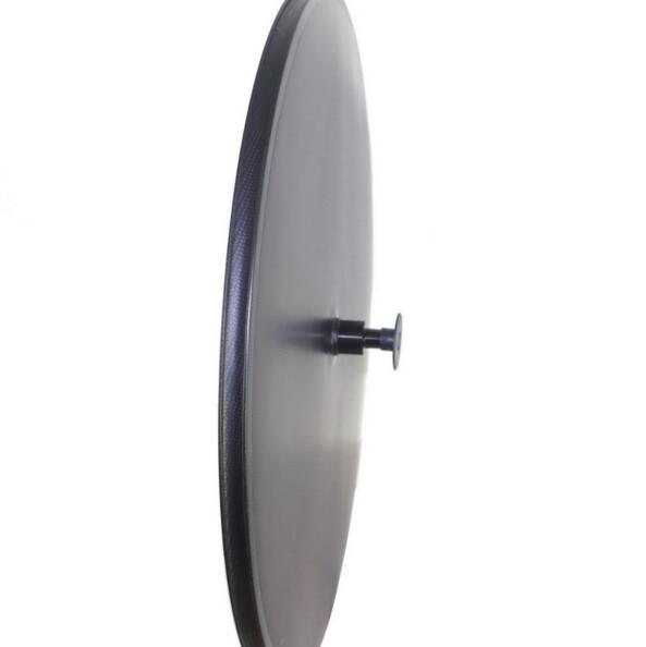 carbon fiber full disc wheel for time trial bike