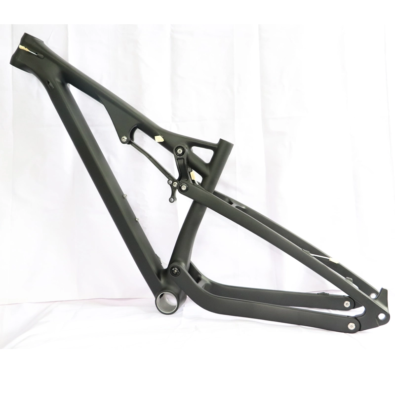 2020 VeloBuild New 27.5er plus boost carbon fiber suspension frame