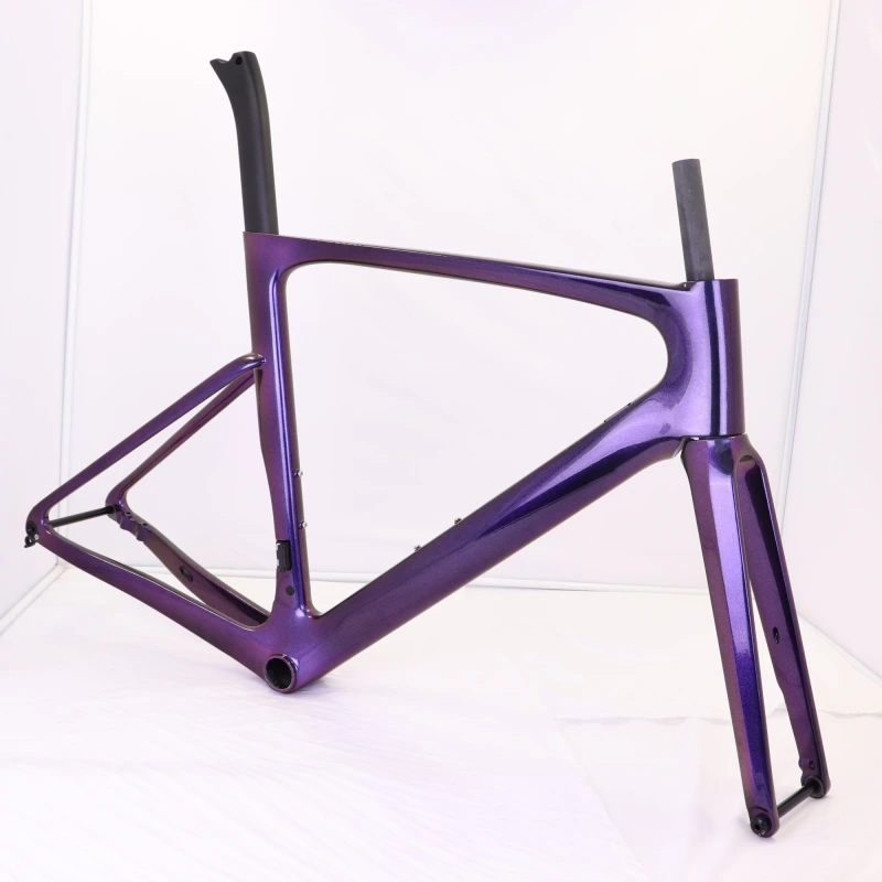 Carbon Frame Chameleon Paint Bike Frame Airwolf 700*38c Carbon