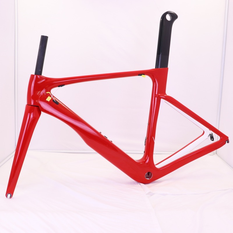 Customized Paint VB-R-068 Aero road bike frame internal cable routing