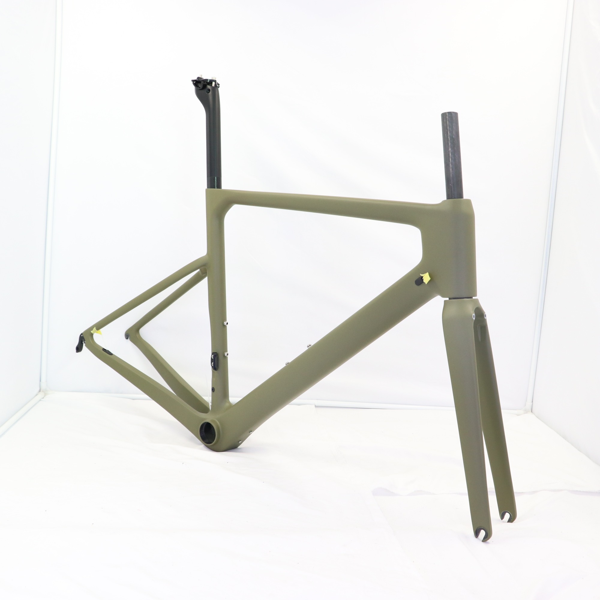 VB-R-086 blue&white paintings, full carbon fiber road bicycle frame