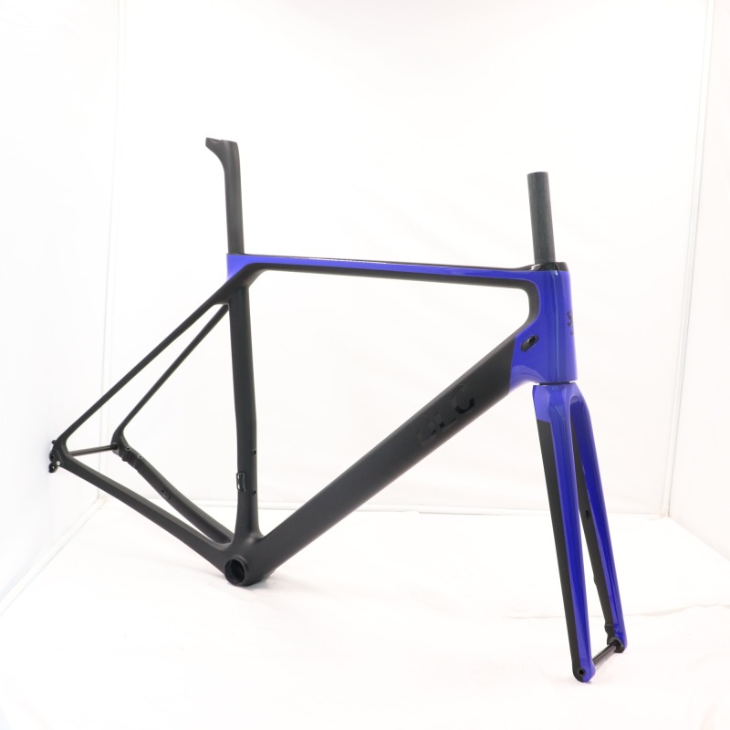 VB-R-066 custom paint disc brake road bike frame