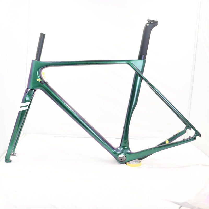 GF-001 Chameleon Paint Carbon Gravel Bike Frame