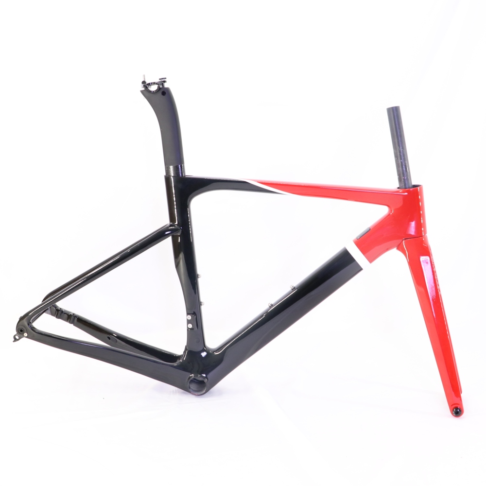 VB-R-099 Aero Road Carbon Bike Frame Red