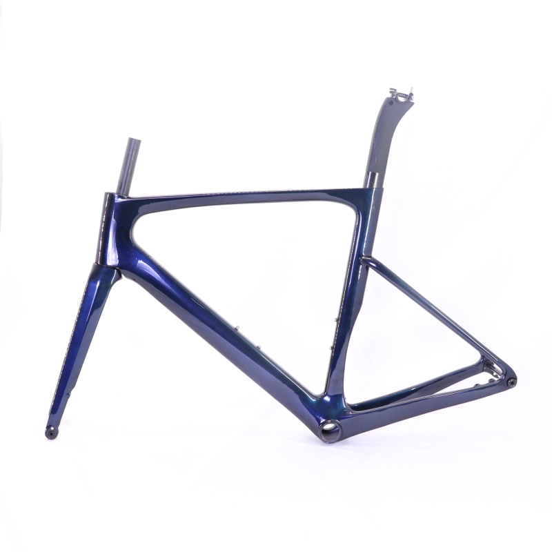 VB-R-099 Chameleon Blue Aero Road Carbon Bike Frame