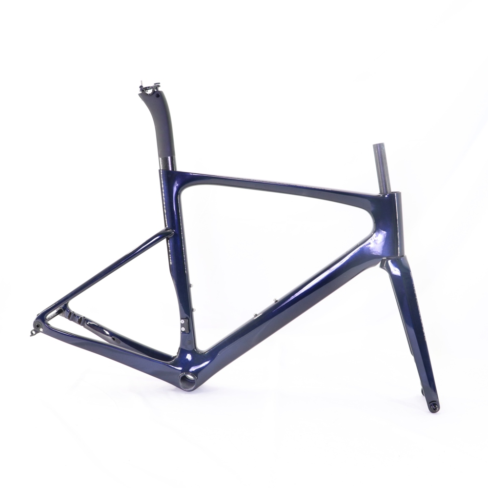 VB-R-099 Chameleon Blue Aero Road Carbon Bike Frame