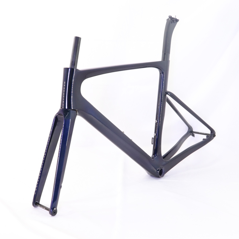 VB-R-099 Chameleon Blue Aero Road Carbon Bike Frame