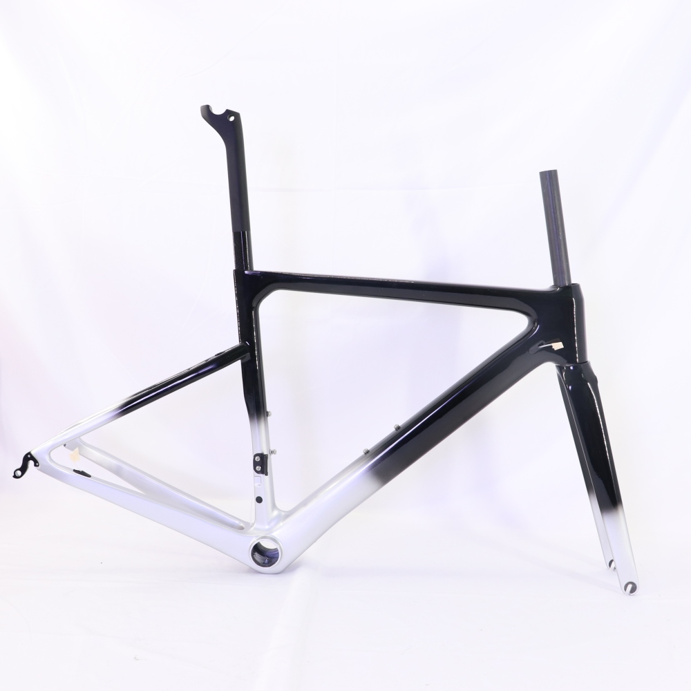 VB-R-086 Carbon Road Bike Frame Fading Silver