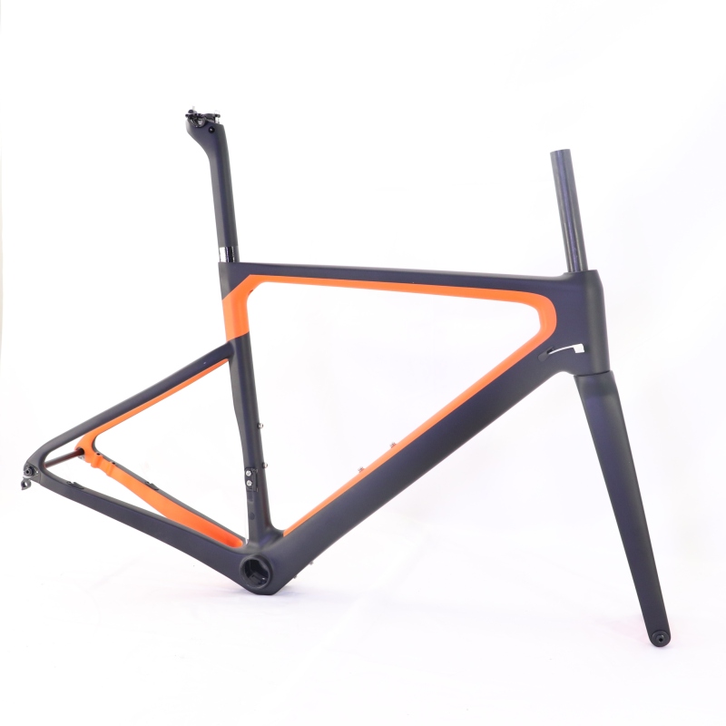 VB-R-086 Carbon Road Bike Frame Orange