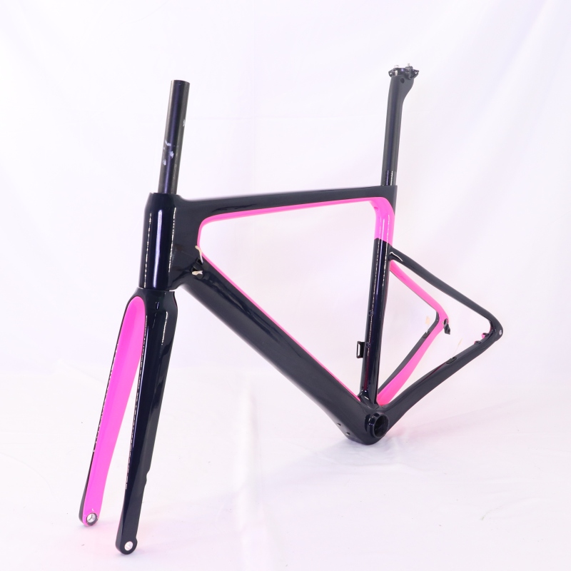 VB-R-086 Carbon Road Bike Frame Pink Panton 806