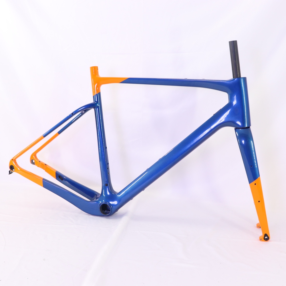 GF-002 Carbon Gravel Bike Frame hidden cables