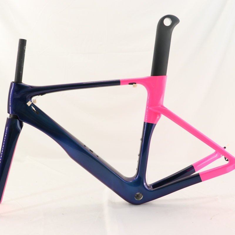 VB-R-068 road bicycle frameset chameleon paint