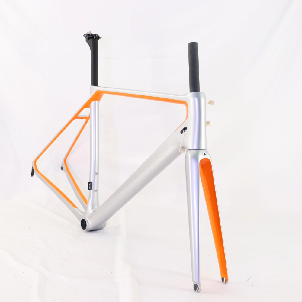 VB-R-066 Chameleon Blue Ultra Light Road Racing Bike Frame Disc version
