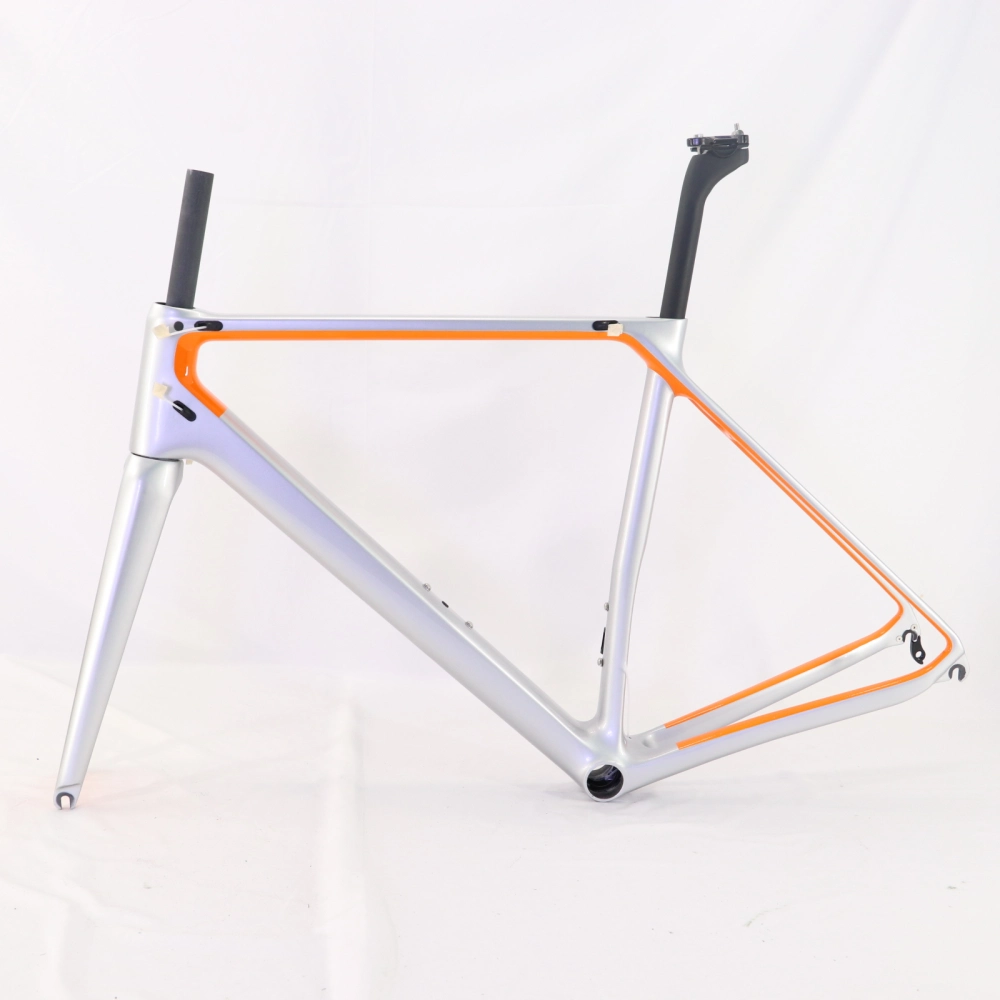 VB-R-066 Chameleon Blue Ultra Light Road Racing Bike Frame Disc version