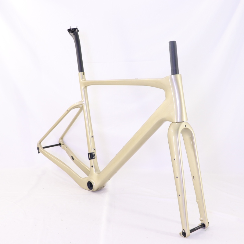 GF-002 Carbon Gravel Bike Frameset Metallic Gold