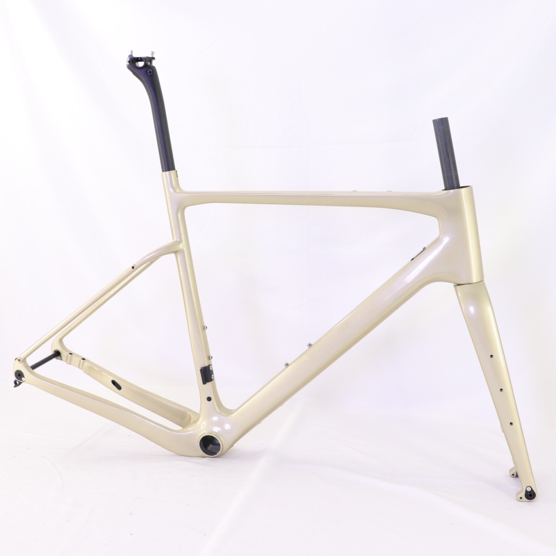 GF-002 Carbon Gravel Bike Frameset Metallic Gold