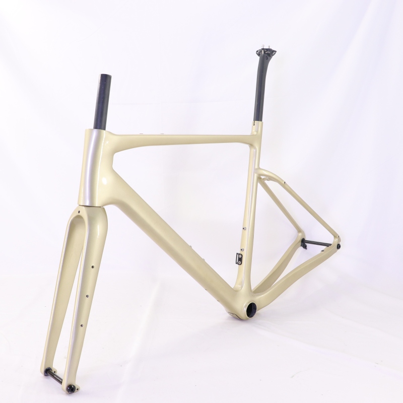 GF-002 Carbon Gravel Bike Frameset Metallic Gold