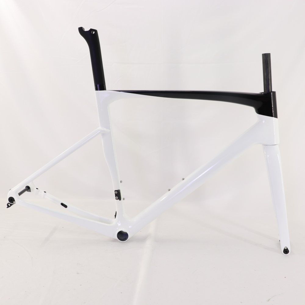 VB-R-168 Light Weight Carbon Road Bike Frameset Glossy White