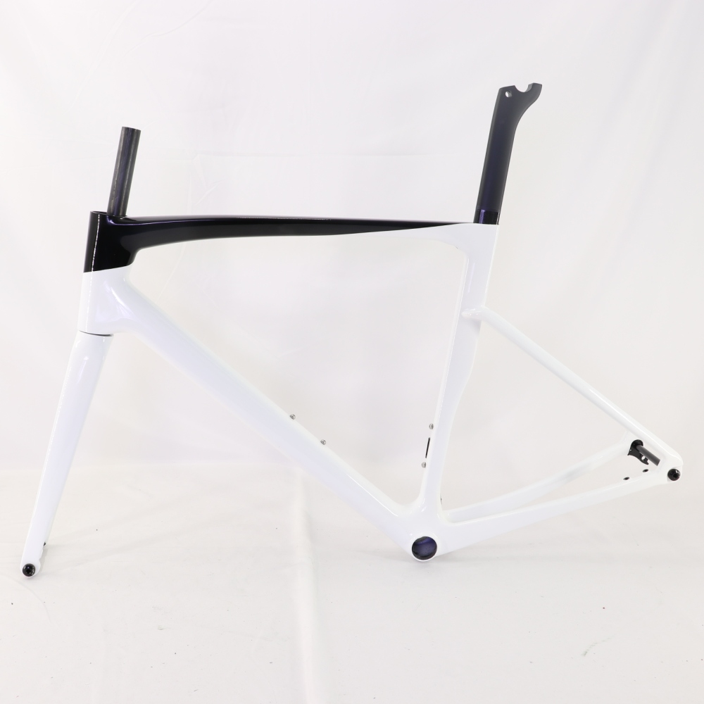 VB-R-168 Light Weight Carbon Road Bike Frameset Glossy White