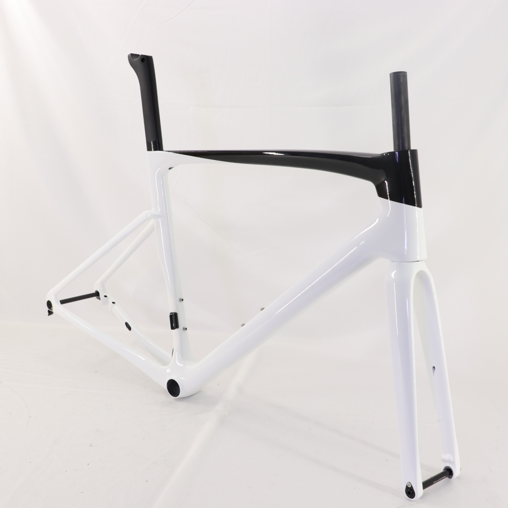 VB-R-168 Light Weight Carbon Road Bike Frameset Glossy White