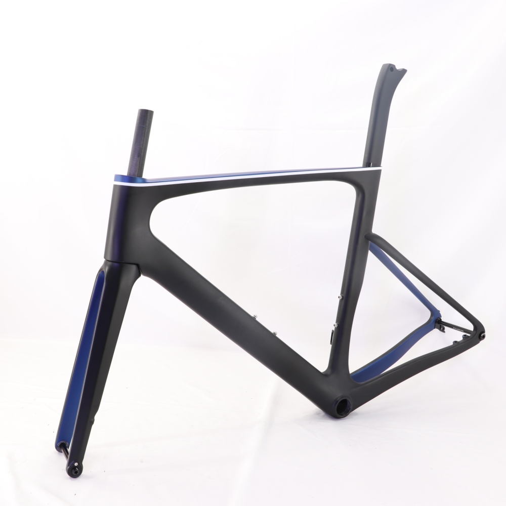 VB-R-099 Custom Paint Aero Road Carbon Bike Frame Matte
