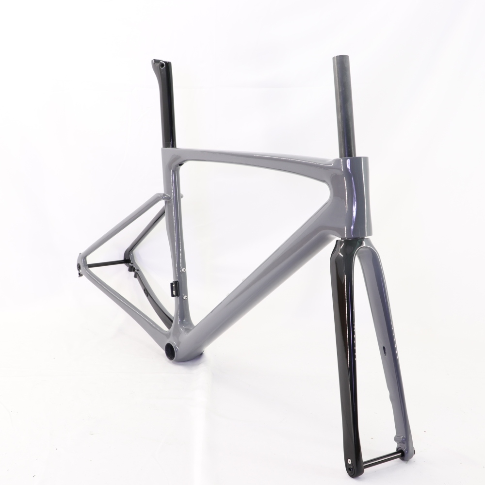VB-R-168 Light Weight Carbon Road Bike Frameset Glossy Grey