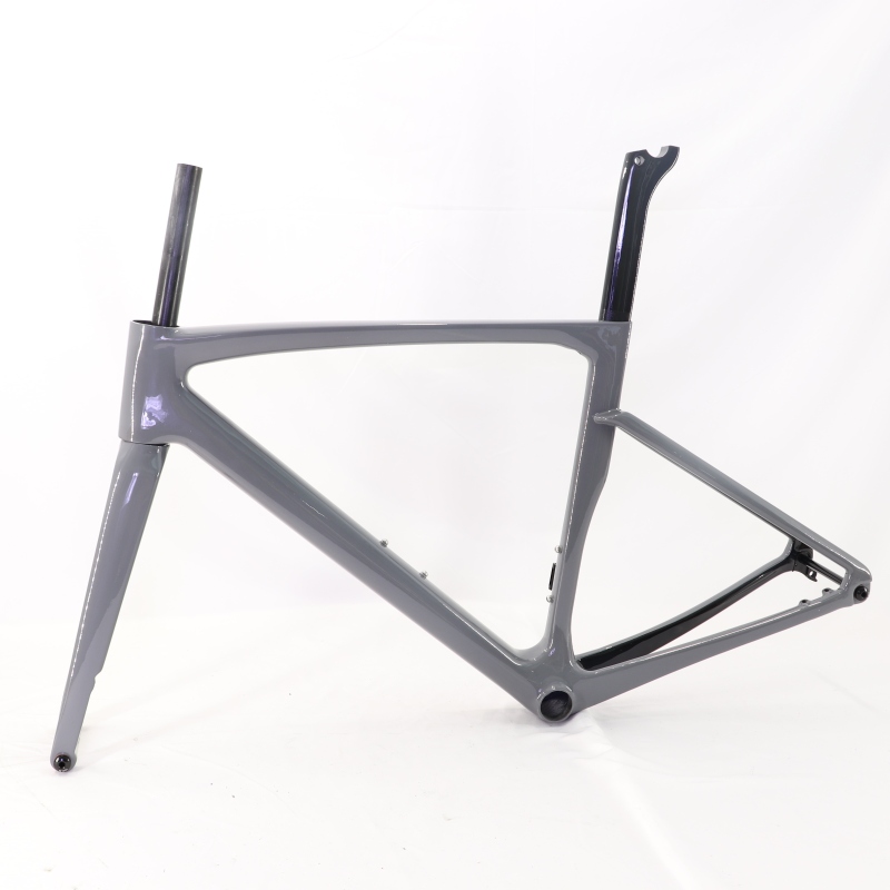 VB-R-168 Light Weight Carbon Road Bike Frameset Glossy Grey