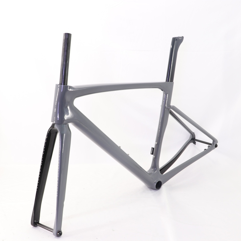 VB-R-168 Light Weight Carbon Road Bike Frameset Glossy Grey