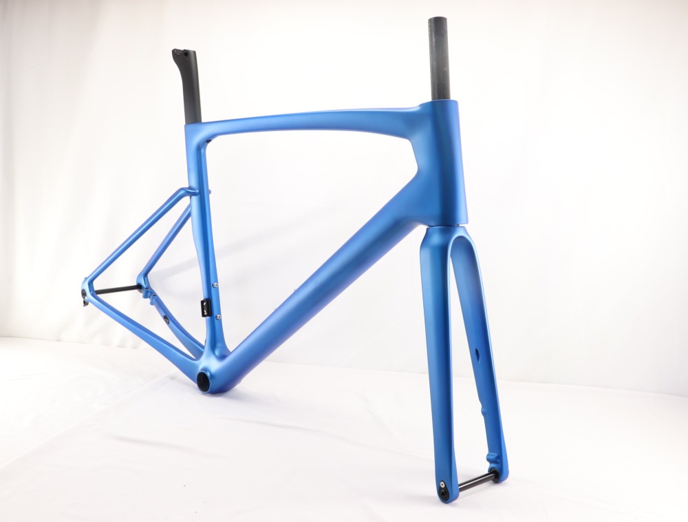 VB-R-168 Light Weight Carbon Road Bike Frameset Matte Metallic Blue