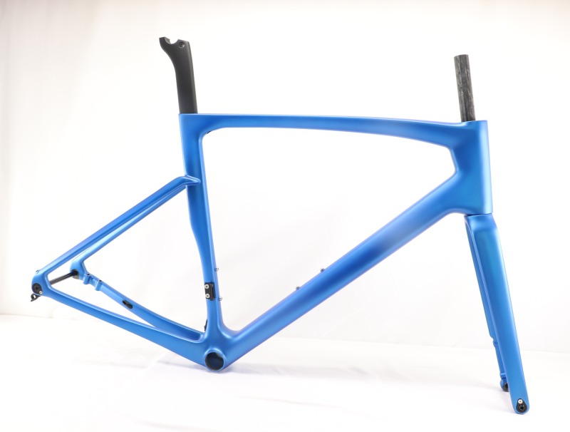 VB-R-168 Light Weight Carbon Road Bike Frameset Matte Metallic Blue