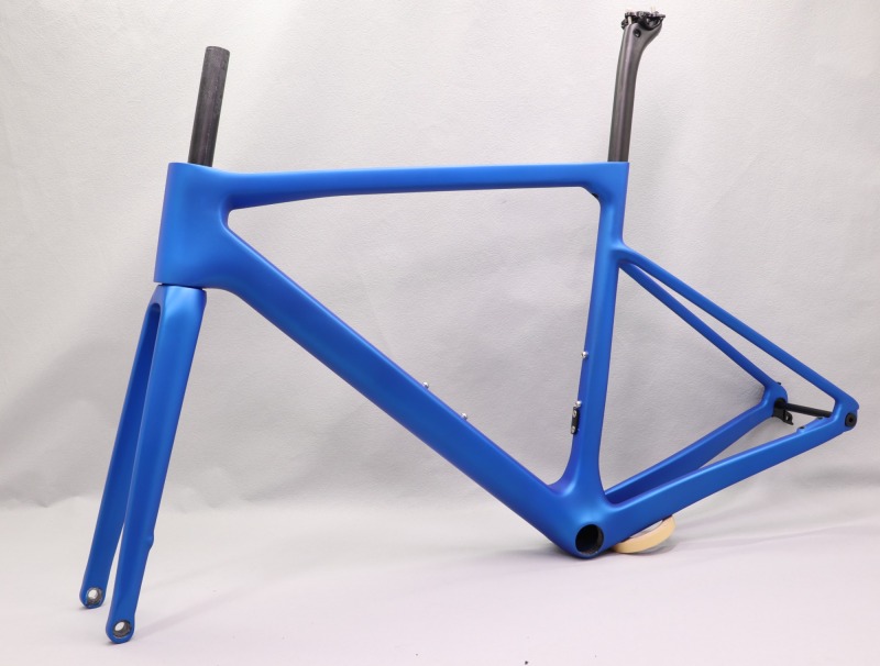 2020 VB-R-177 super light Carbon fiber Road Frame Metallic Blue Matte Finish