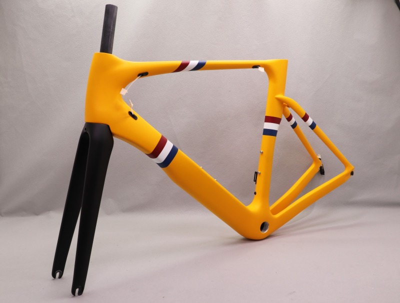 VB-R-068 road bicycle frameset customized matte finish