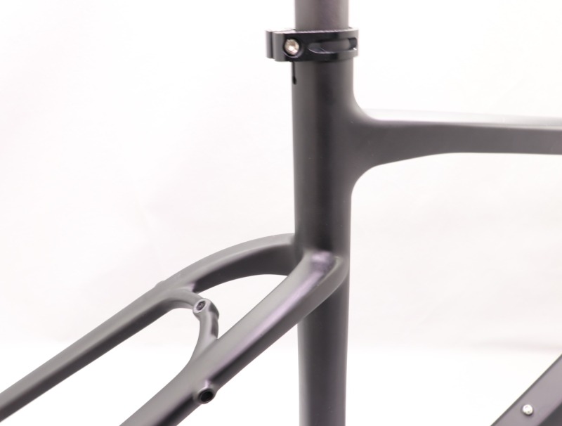 2022 VeloBuild Carbon Fiber E-Bike Gravel Frame Hidden Cables