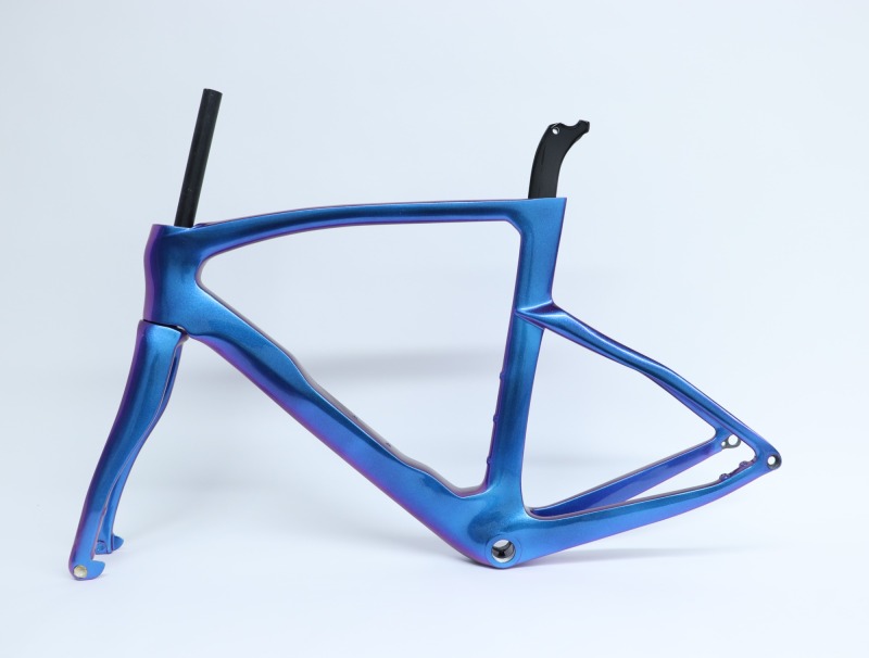 New Blue Chameleon Glossy Paint R218 Disc Brake