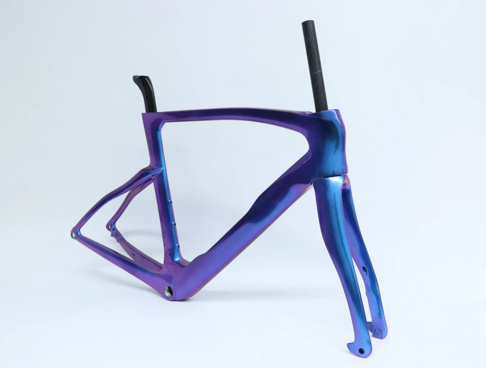 Tigris R218 New Blue Chameleon Glossy Paint R218 Disc Brake