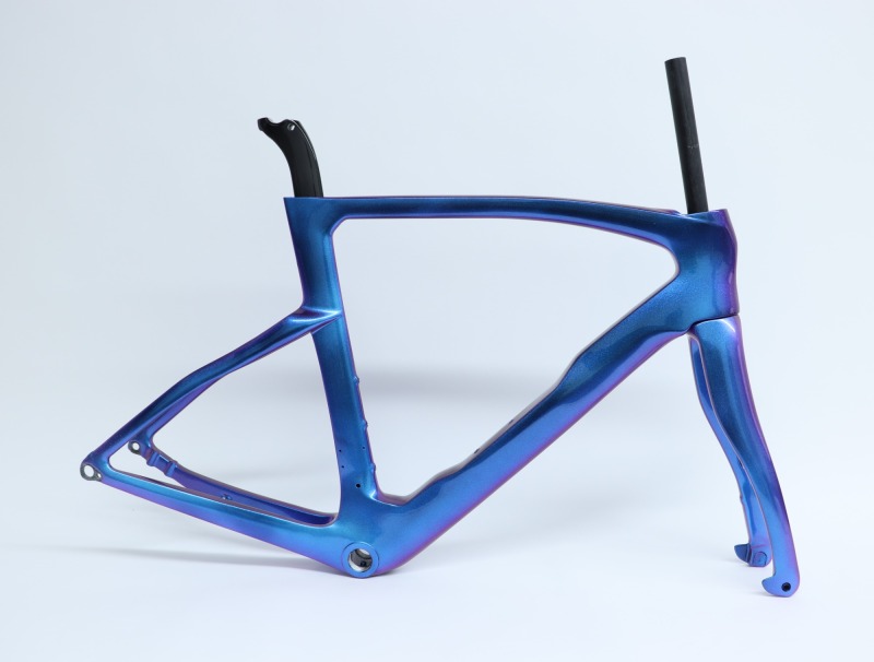 New Blue Chameleon Glossy Paint R218 Disc Brake