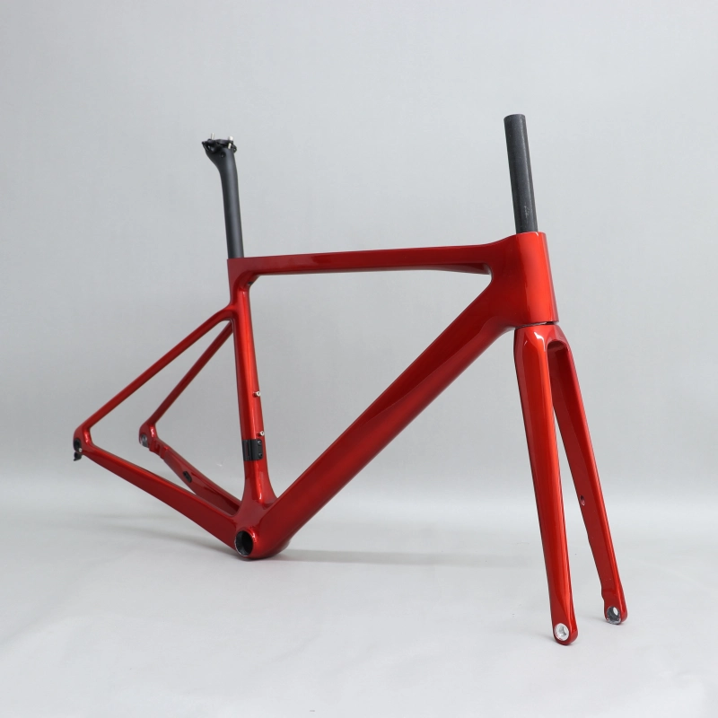 R-177 Super Light Carbon Road Frame Candy Red