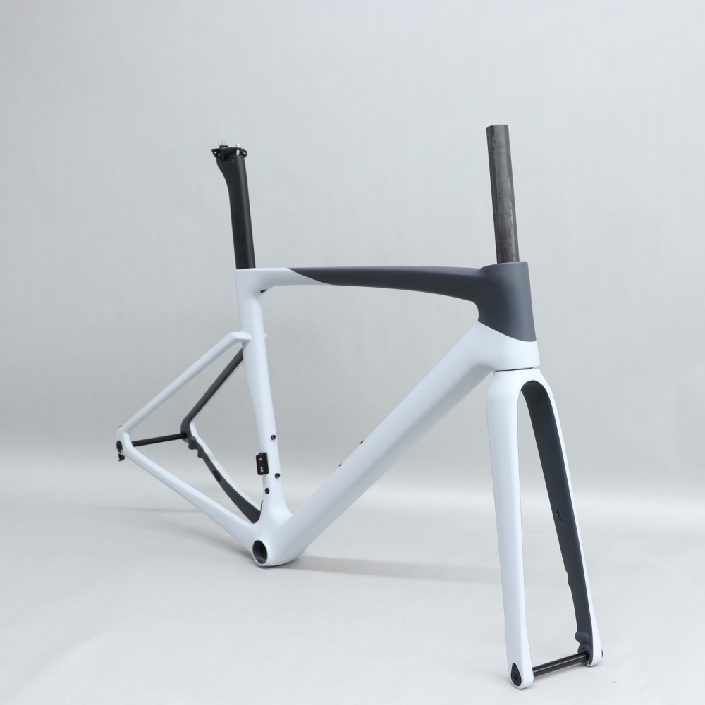 R 168 carbon road bike frame Matte Grey