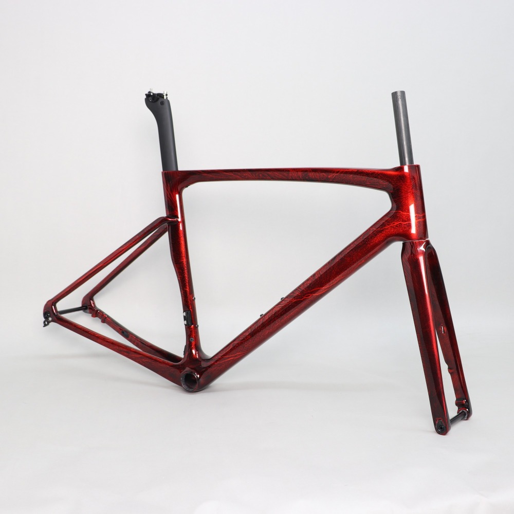 New Ice Break Customized Paint R-168 Carbon Road Bike Frame