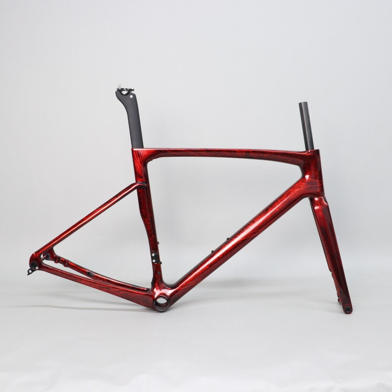 New Ice Break Customized Paint R-168 Carbon Road Bike Frame