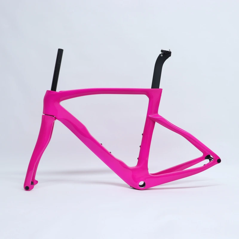 R 218 Disc Road Bike Frameset Dragon Fruit Glossy Paint