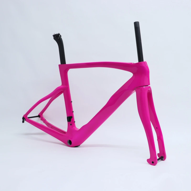 R 218 Disc Road Bike Frameset Dragon Fruit Glossy Paint