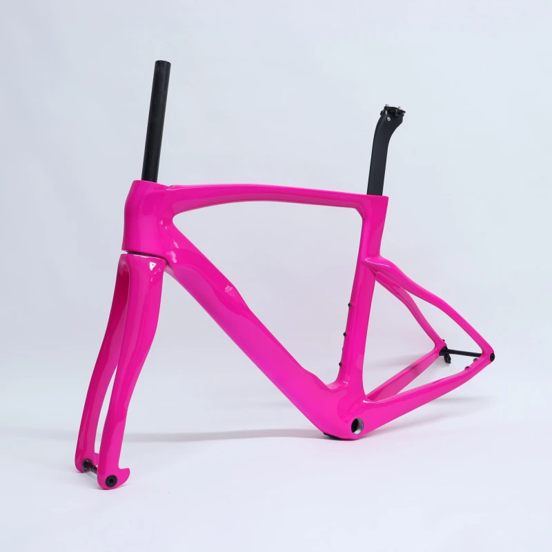 R 218 Disc Road Bike Frameset Dragon Fruit Glossy Paint