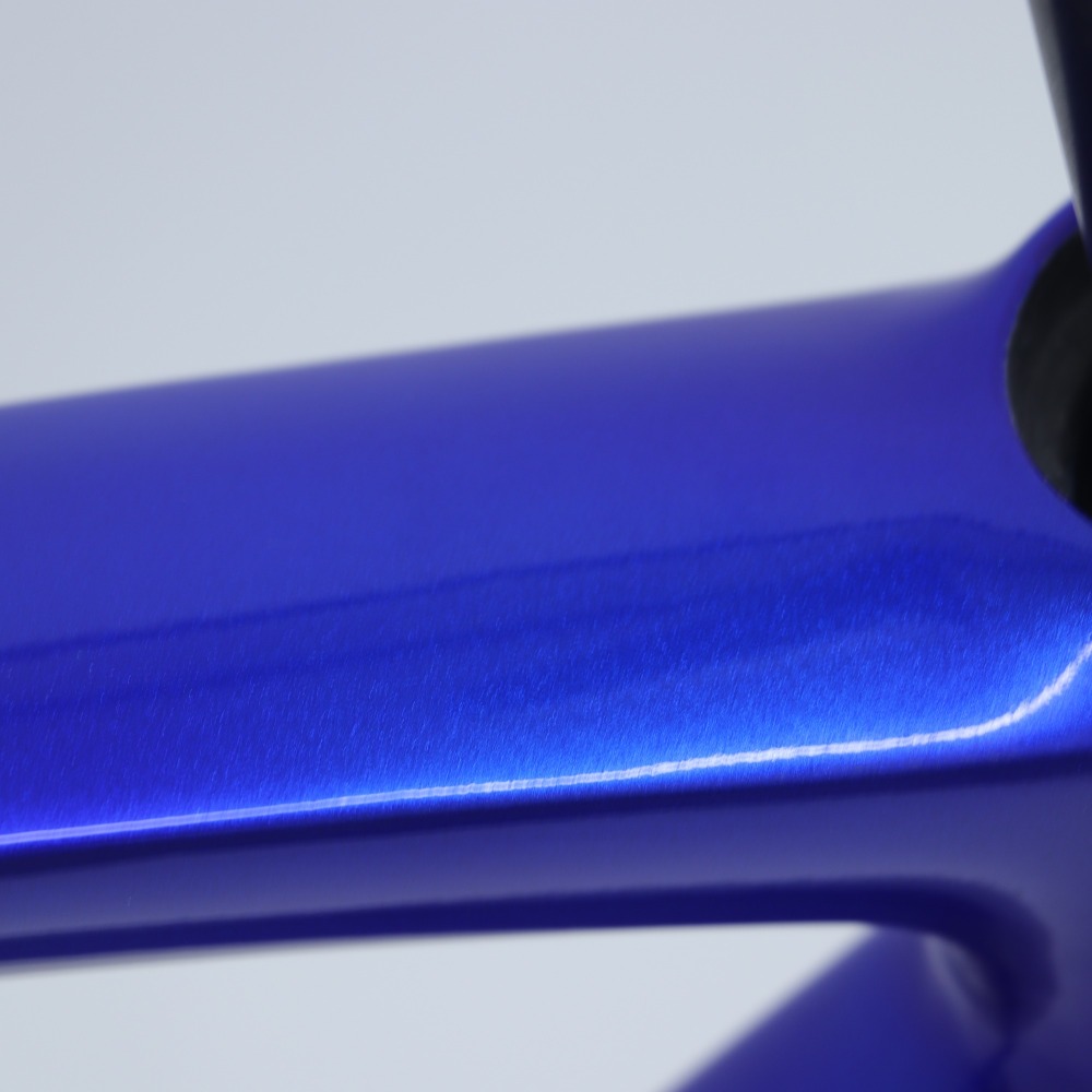 Candy Blue Customized Paint R-168 Carbon Road Bike Frame